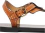 Isabel Marant Bruine Leren Sandalen met Metalen Studs - Thumbnail 2