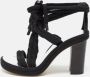 Isabel Marant Pre-owned Fabric sandals Black Dames - Thumbnail 2