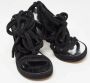 Isabel Marant Pre-owned Fabric sandals Black Dames - Thumbnail 4