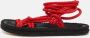 Isabel Marant Pre-owned Fabric sandals Red Dames - Thumbnail 2