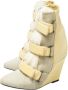 Isabel Marant Pre-owned Leather boots Beige Dames - Thumbnail 3