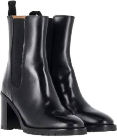 Isabel Marant Pre-owned Leather boots Black Dames