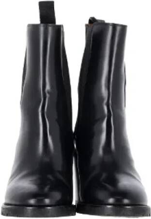 Isabel Marant Pre-owned Leather boots Black Dames