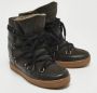 Isabel Marant Pre-owned Leather boots Black Dames - Thumbnail 4