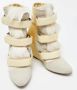 Isabel Marant Pre-owned Leather boots Gray Dames - Thumbnail 3