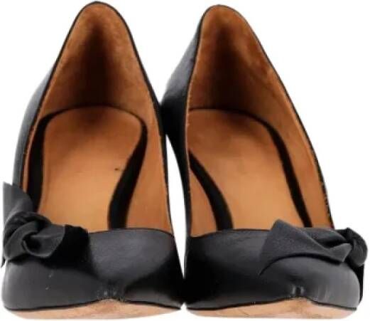 Isabel Marant Pre-owned Leather heels Black Dames