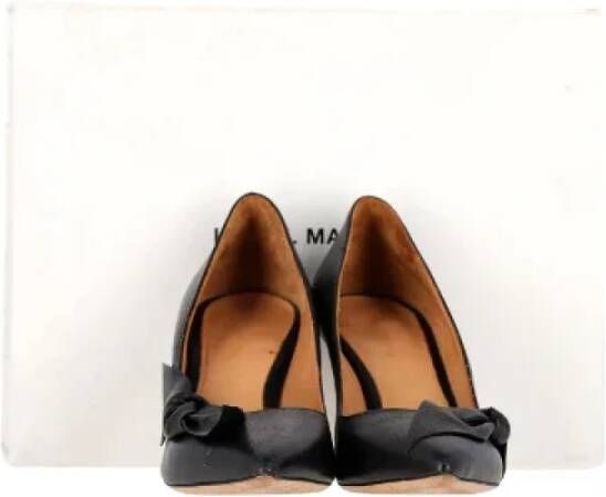 Isabel Marant Pre-owned Leather heels Black Dames