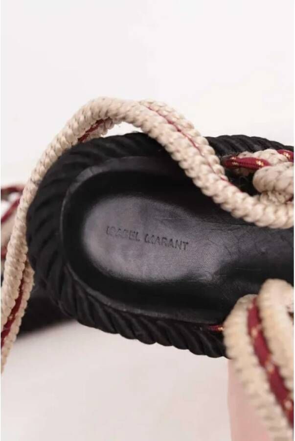 Isabel Marant Pre-owned Leather sandals Beige Dames