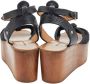 Isabel Marant Pre-owned Leather sandals Black Dames - Thumbnail 4