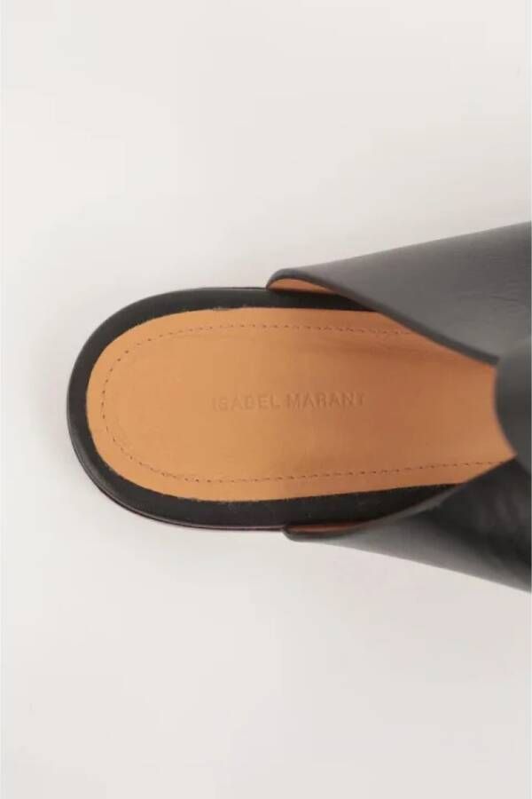 Isabel Marant Pre-owned Leather sandals Black Dames
