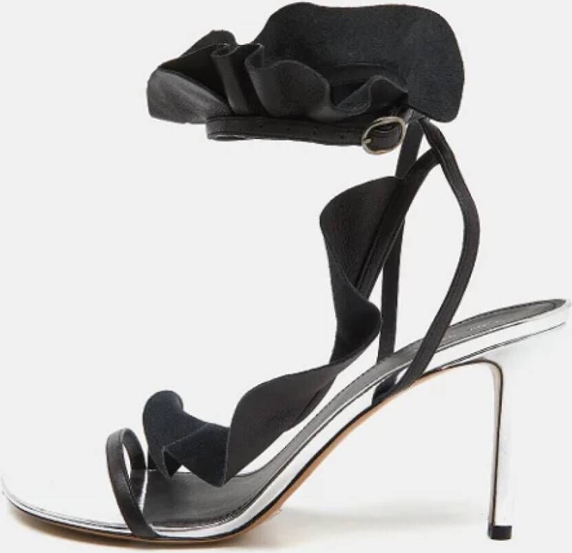 Isabel Marant Pre-owned Leather sandals Black Dames