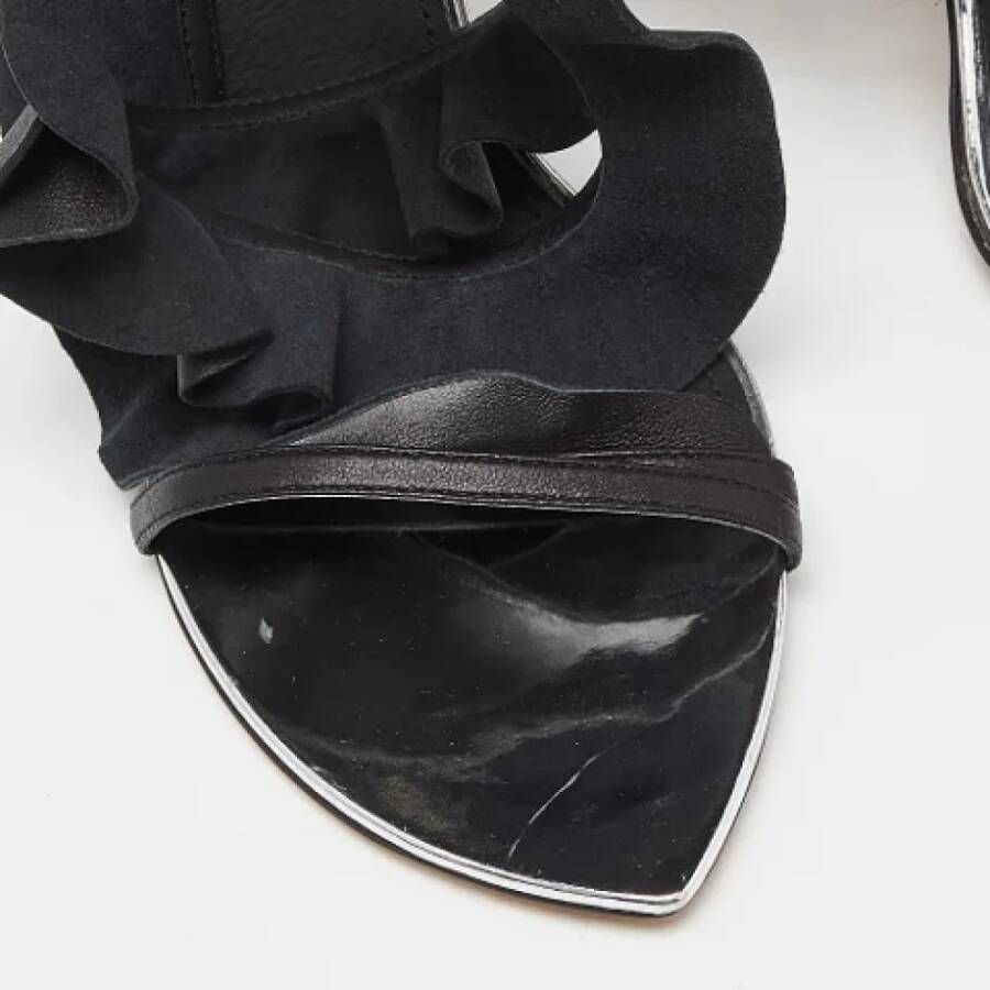 Isabel Marant Pre-owned Leather sandals Black Dames