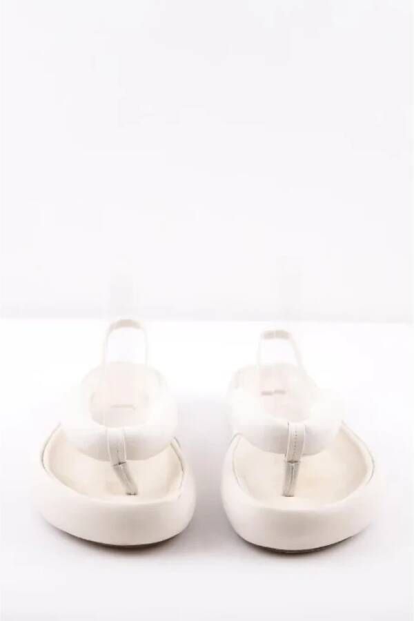 Isabel Marant Pre-owned Leather sandals White Dames
