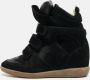 Isabel Marant Pre-owned Leather sneakers Black Dames - Thumbnail 2