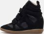 Isabel Marant Pre-owned Leather sneakers Black Dames - Thumbnail 2