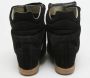 Isabel Marant Pre-owned Leather sneakers Black Dames - Thumbnail 6