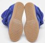 Isabel Marant Pre-owned Leather sneakers Blue Dames - Thumbnail 6
