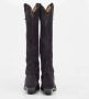 Isabel Marant Pre-owned Suede boots Blue Dames - Thumbnail 5