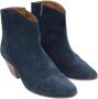 Isabel Marant Pre-owned Suede boots Blue Dames - Thumbnail 4