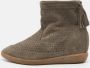 Isabel Marant Pre-owned Suede boots Gray Dames - Thumbnail 2