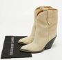 Isabel Marant Pre-owned Suede boots Gray Dames - Thumbnail 9