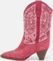 Isabel Marant Pre-owned Suede boots Pink Dames - Thumbnail 2