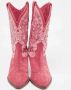 Isabel Marant Pre-owned Suede boots Pink Dames - Thumbnail 3