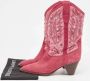Isabel Marant Pre-owned Suede boots Pink Dames - Thumbnail 9