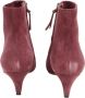 Isabel Marant Pre-owned Suede boots Red Dames - Thumbnail 4