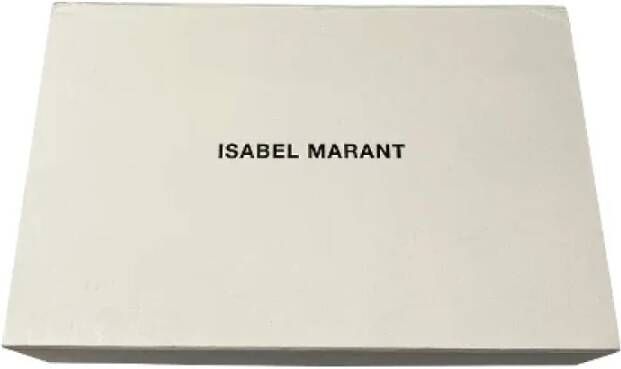 Isabel Marant Pre-owned Suede flats Black Dames