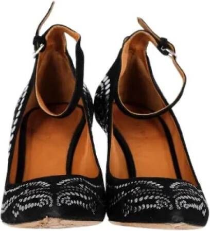 Isabel Marant Pre-owned Suede heels Black Dames
