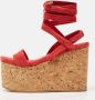 Isabel Marant Pre-owned Suede sandals Pink Dames - Thumbnail 2