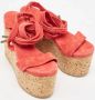 Isabel Marant Pre-owned Suede sandals Pink Dames - Thumbnail 4