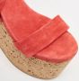 Isabel Marant Pre-owned Suede sandals Pink Dames - Thumbnail 7