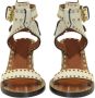 Isabel Marant Pre-owned Suede sandals White Dames - Thumbnail 3