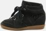 Isabel Marant Pre-owned Suede sneakers Black Dames - Thumbnail 2