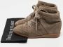 Isabel Marant Pre-owned Suede sneakers Gray Dames - Thumbnail 9