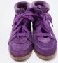 Isabel Marant Pre-owned Suede sneakers Purple Dames - Thumbnail 3