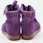 Isabel Marant Pre-owned Suede sneakers Purple Dames - Thumbnail 5