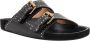 Isabel marant Zwarte Leren Sandalen met Stud Details Black Dames - Thumbnail 10