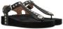 Isabel marant Studded Sandalen Enore Zwart Zilver Black Dames - Thumbnail 19