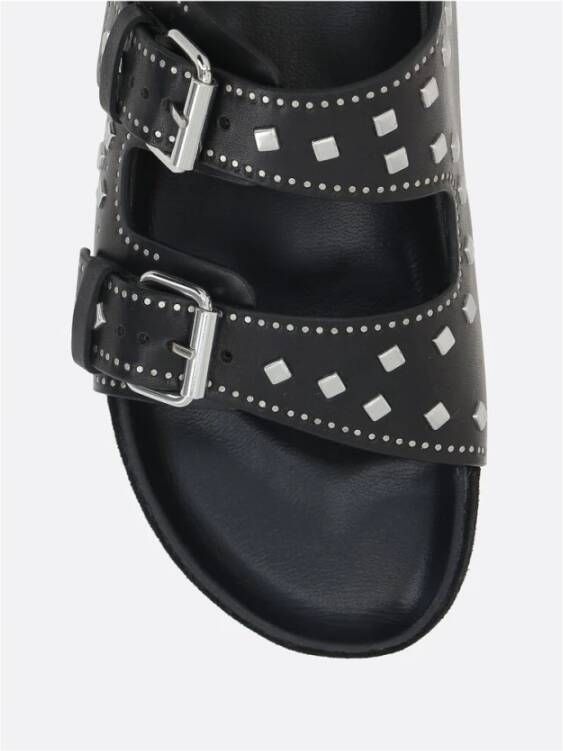 Isabel Marant Slippers met gespsluiting en studs
