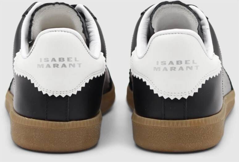 Isabel marant Zwarte Gz Sneaker Eenvoudig Ontwerp Glad Oppervlak Zwart Dames