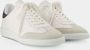 Isabel marant Leren sneakers met suède inzetstukken en perforaties White Dames - Thumbnail 2