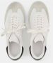 Isabel marant Leren sneakers met suède inzetstukken en perforaties White Dames - Thumbnail 4