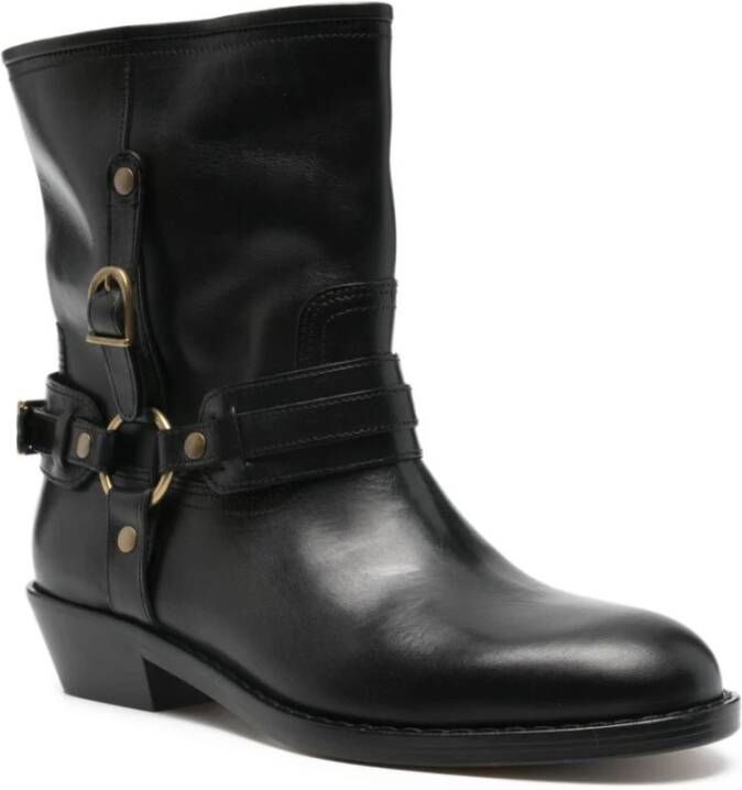 Isabel Marant Stijlvolle Enkellaarzen in Nero