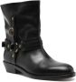 Isabel Marant Stijlvolle Enkellaarzen in Nero - Thumbnail 2