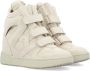 Isabel marant Krijt Sneakers Hoge Top Verborgen Wig Beige Dames - Thumbnail 2