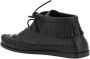 Isabel marant Stijlvolle veterschoenen van leer met franjes Black Dames - Thumbnail 2