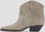 Isabel marant Beige Laarzen met 40mm Hak Beige Dames - Thumbnail 9